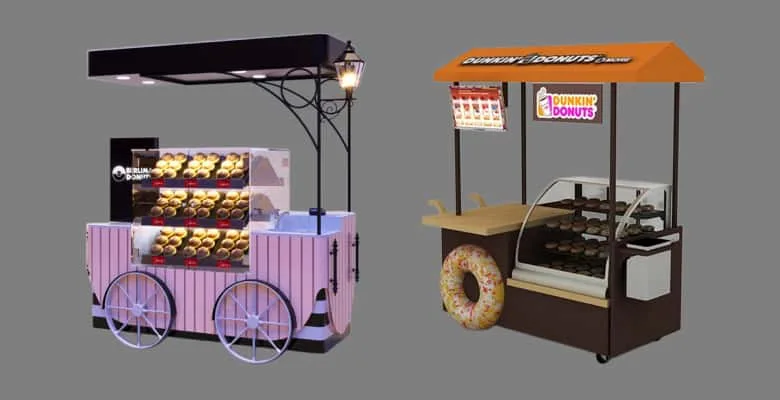 Donuts Kiosks Carts For Sale – custom retail display image 10
