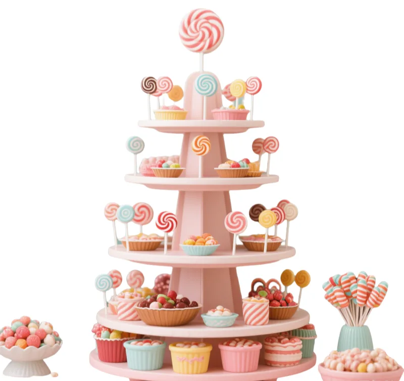 Candy Display Stands, Racks Tiers For Candy Shop Retail – custom retail display image 77