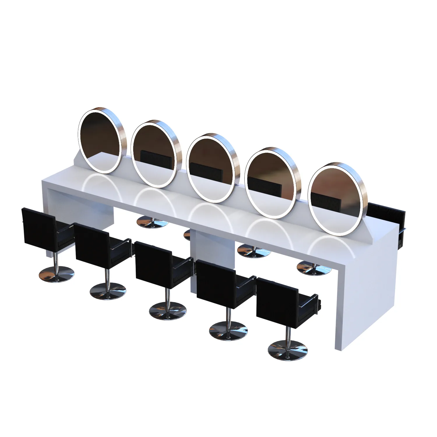 Nail Salon Beauty Spa Reception Desks – custom retail display image 47