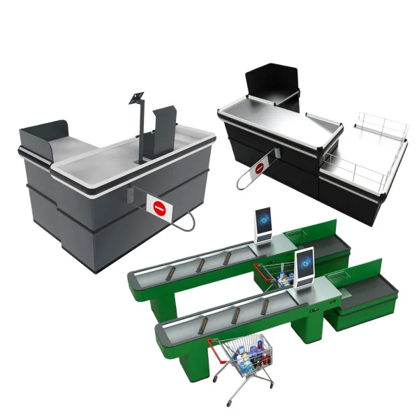 Supermarket Displays, Grocery Store Fixtures Equipment – Checkout Counters image 13