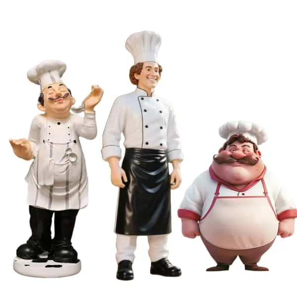 Restaurant Props Food Statues | Cafe, Diner, Bar Props – Chef Statues image 2