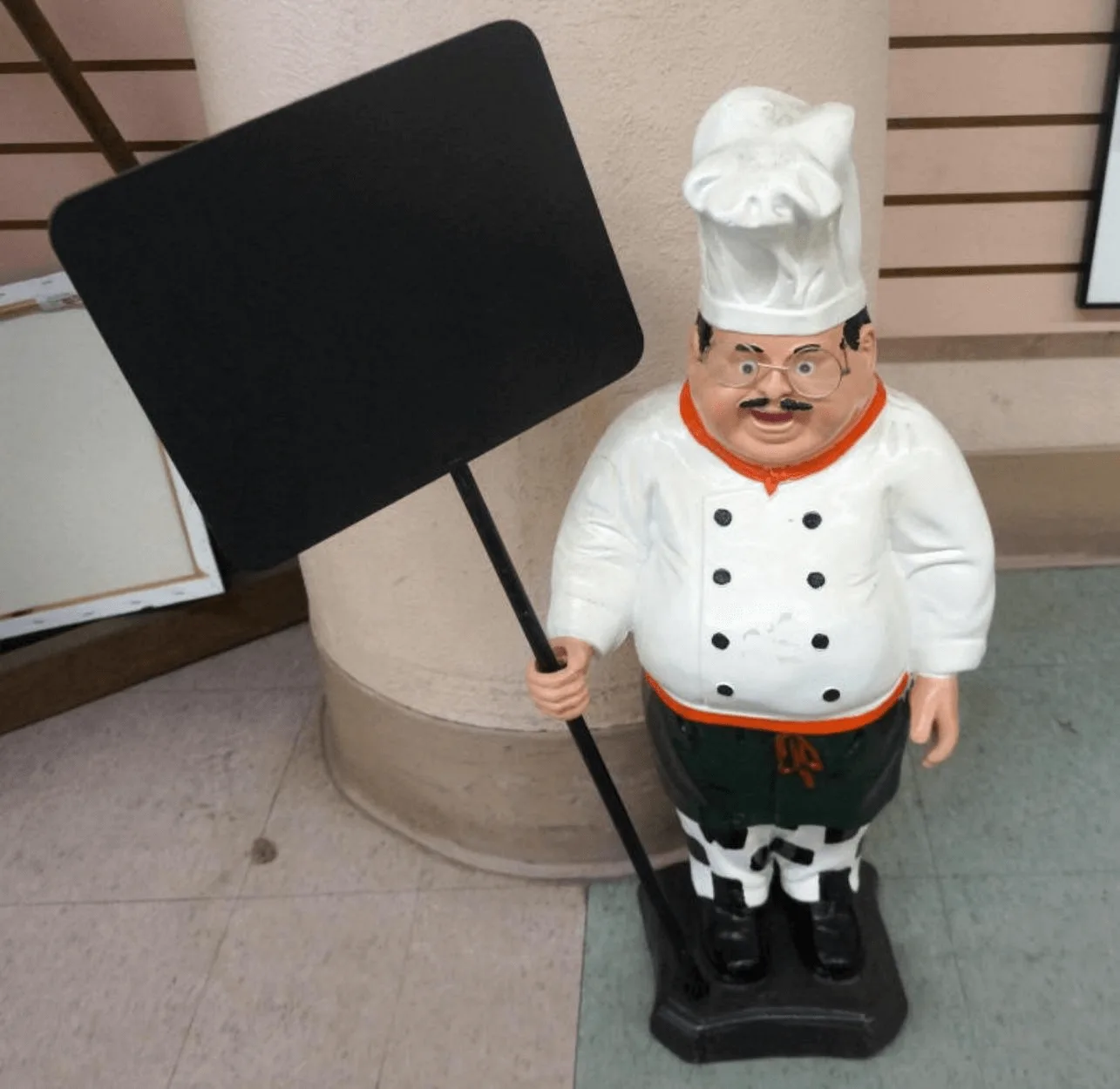 Chef Statue (10) Pizza Man Statue | Large Italian Chef Statue For Restaurant Ornaments – custom retail display image 37
