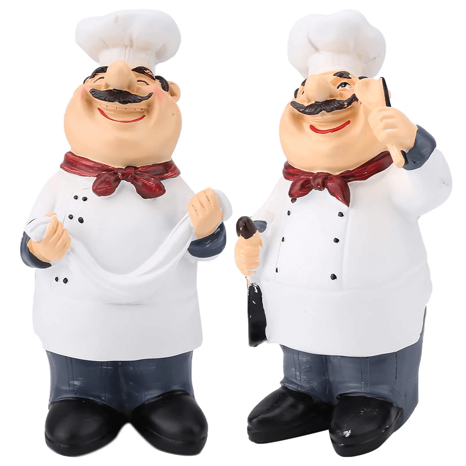 Chef Statue (4) Pizza Man Statue | Large Italian Chef Statue For Restaurant Ornaments – custom retail display image 35