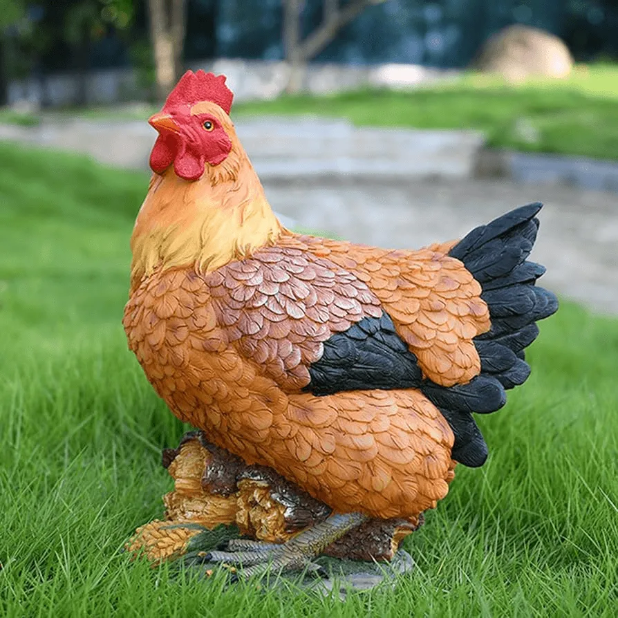 Chicken Sculptures Statues for Sale – custom retail display image 3