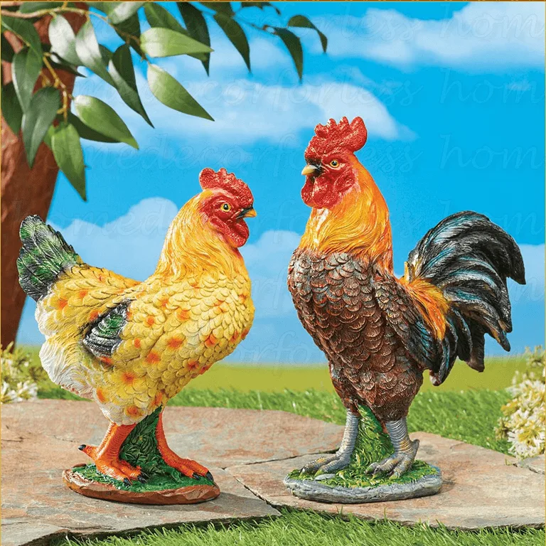 Chicken Sculptures Statues for Sale – custom retail display image 4