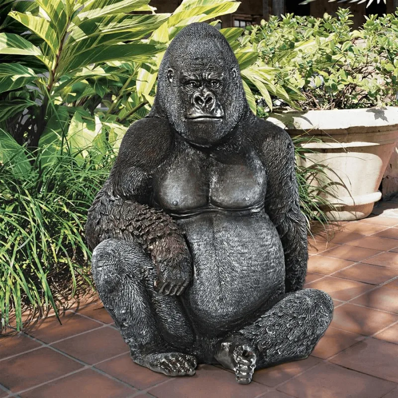 Ape, Gorillas Chimpanzee Sculptures Statues – custom retail display image 15