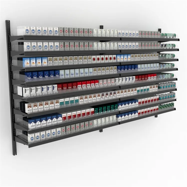 Cigarette Display Stand Tobacco Stand Showcase For Smoke Retail Shop – custom retail display image 4