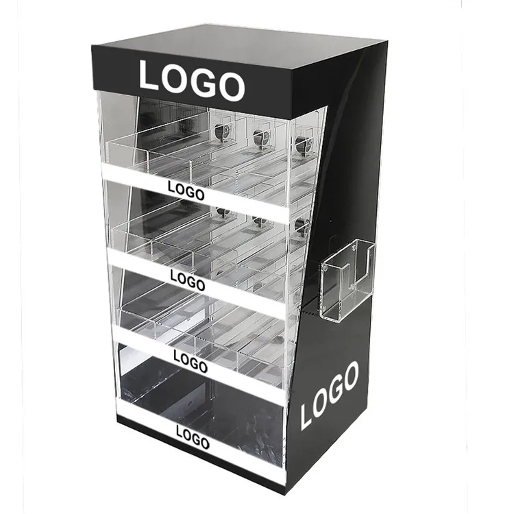 Cigarette Display Stand Tobacco Stand Showcase For Smoke Retail Shop – custom retail display image 5