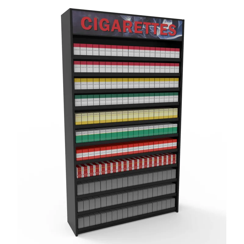 Cigarette Display Stand Tobacco Stand Showcase For Smoke Retail Shop – custom retail display image 99