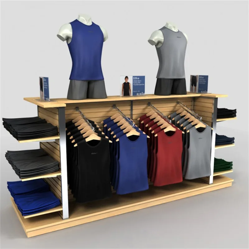 Retail Clothing Display Racks Stands For Garment Store – custom retail display image 4