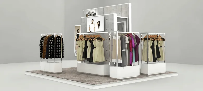Clothing Kiosk – custom retail display image 5