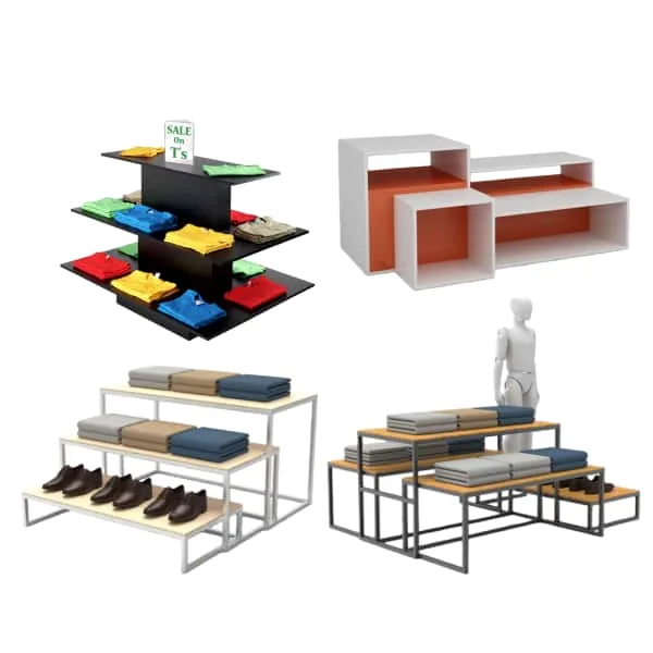Clothing Store Displays, Furniture Store Fixtures – Nesting Tables image 7
