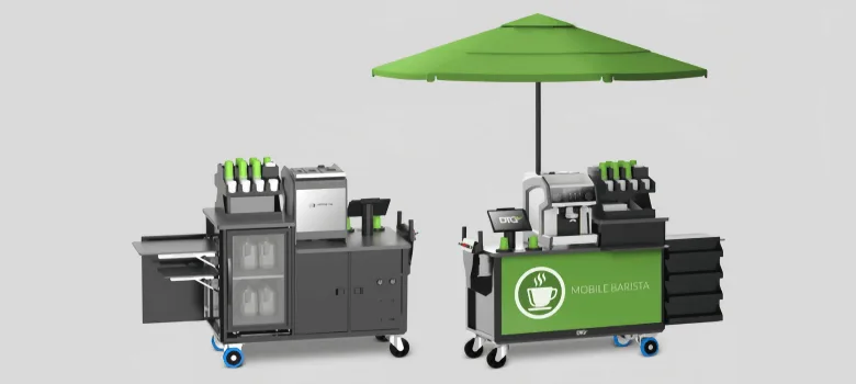 coffee cart (1) Coffee Carts For Sale | Mobile Coffee Stand – custom retail display image 36