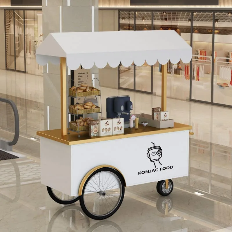 Coffee Carts For Sale | Mobile Coffee Stand – custom retail display image 14