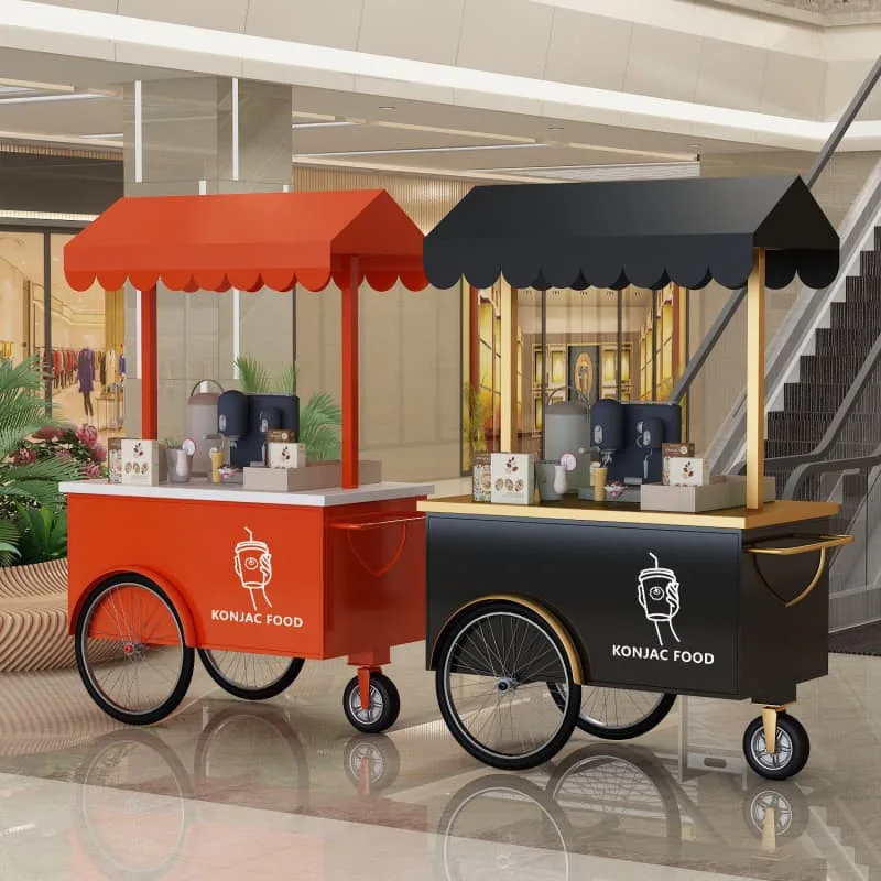 Coffee Carts For Sale | Mobile Coffee Stand – custom retail display image 13
