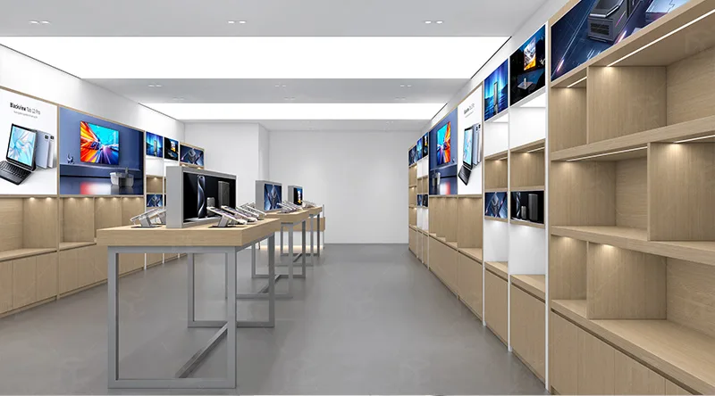 Computer Shop Design Store Displays – custom retail display image 9