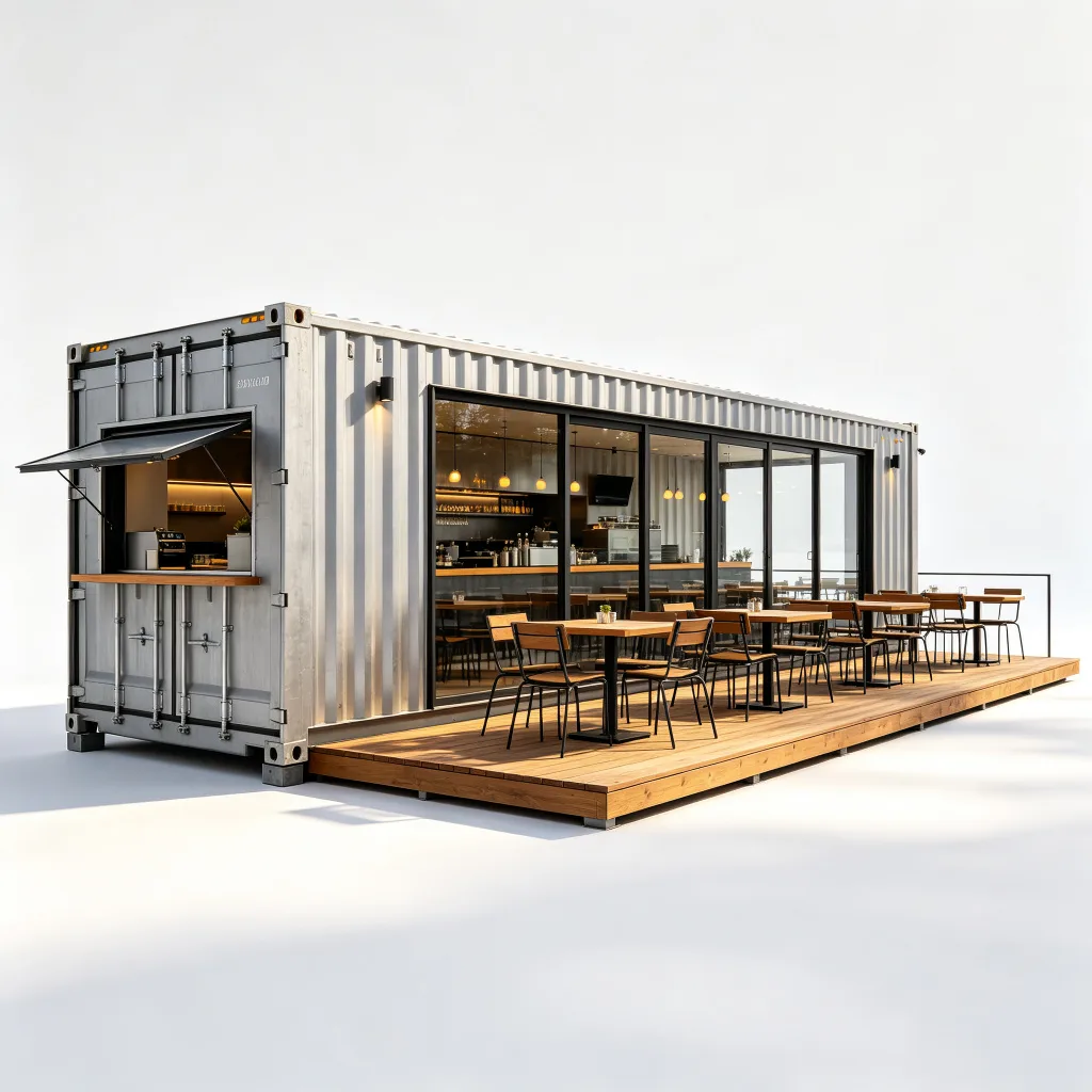 Shipping Container Shop – custom retail display image 13