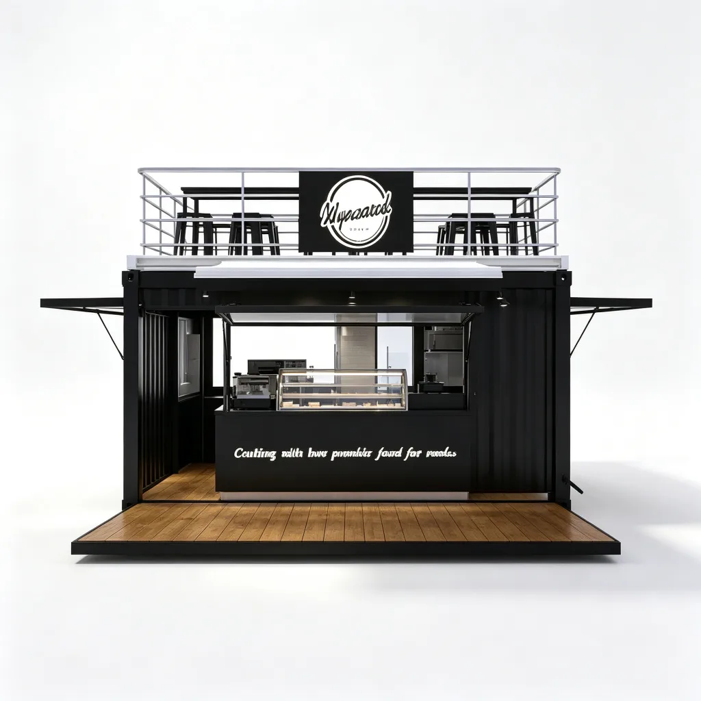Shipping Container Shop – custom retail display image 10
