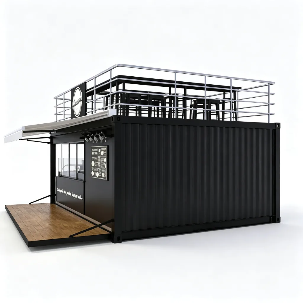 Shipping Container Shop – custom retail display image 9