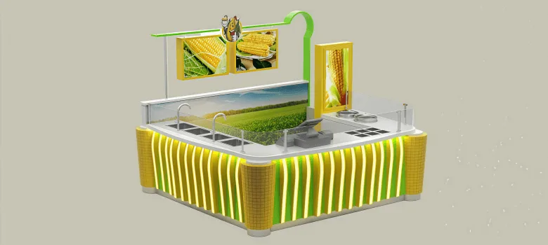 Corn Kiosk – custom retail display image 6