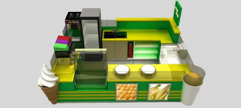 Corn Kiosk – custom retail display image 8
