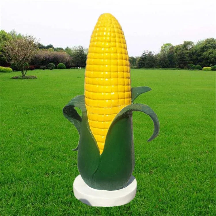 Fiberglass Corn Statues Sculptures For Sale – custom retail display image 5