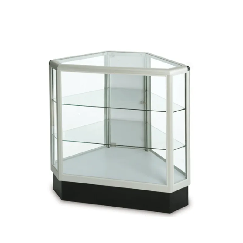 Customizable jewelry display showcase & glass display stand