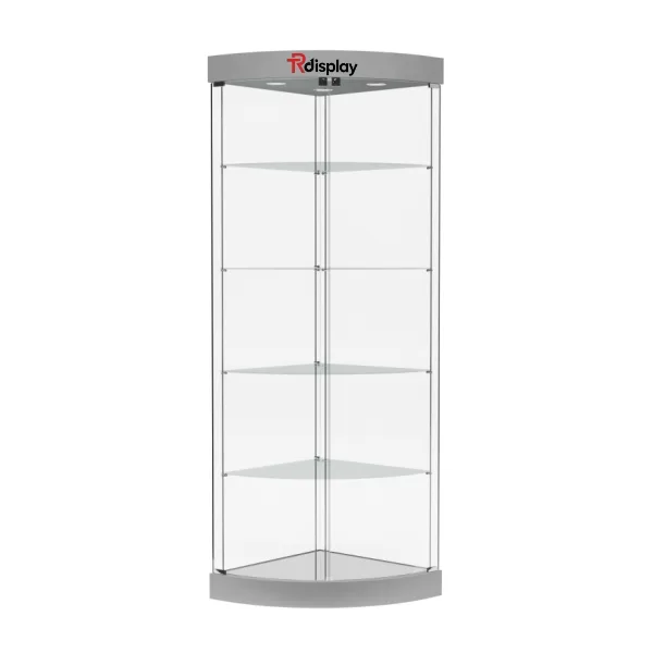 Floor Standing Display Cases Tall Glass Cabinets – custom retail display image 3