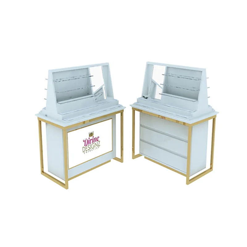 Cosmetic Makeup Display Cabinets – custom retail display image 2