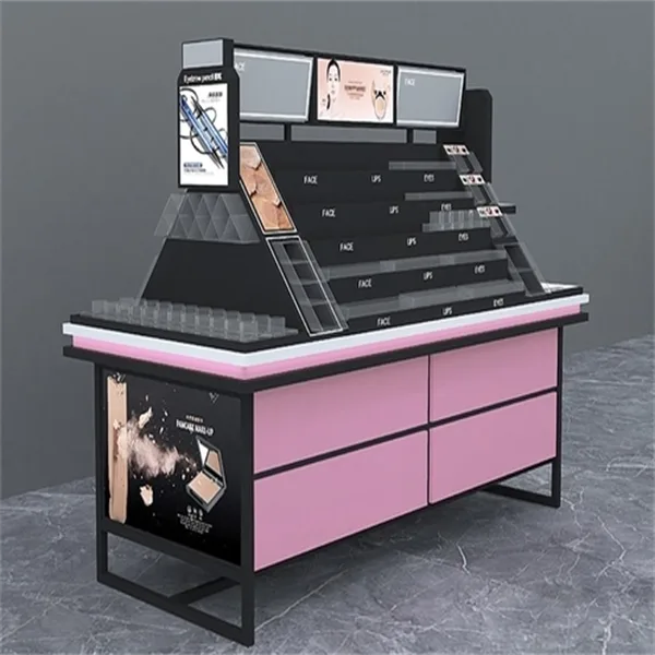 Cosmetic Makeup Counter For Sale | Custom Design – custom retail display image 1