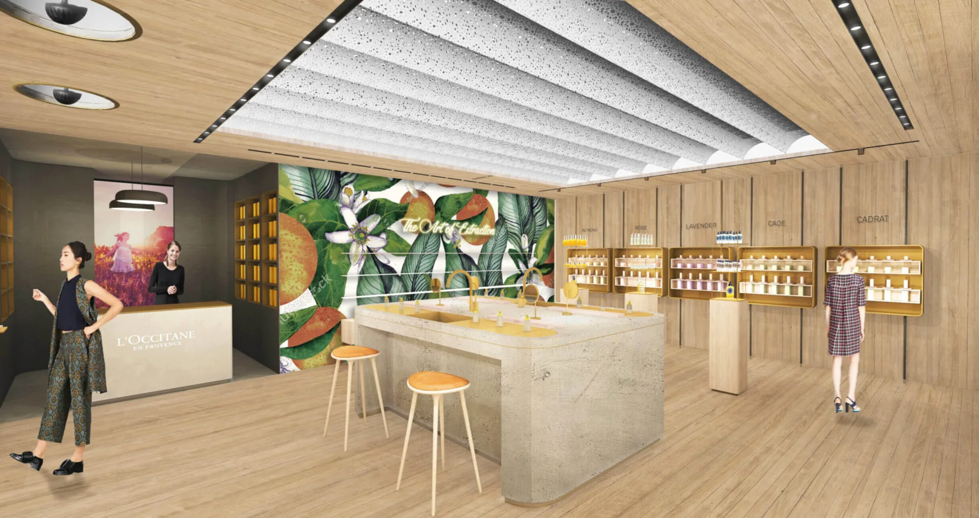 Cosmetic Shop Design Decoration Ideas – Houston Cosmetic Store Full Build | Custom Interior & Furniture Project image 8