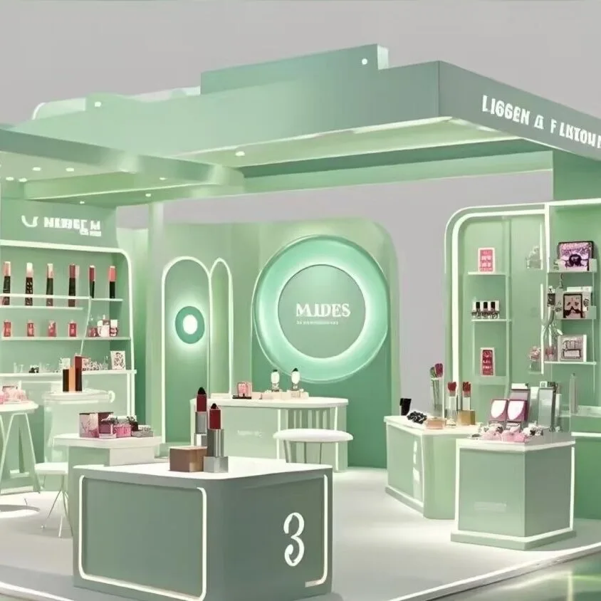 Cosmetic Makeup Display Cabinets – custom retail display image 3
