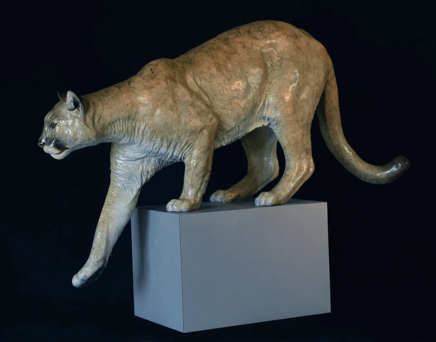 Cougar Statues Sculptures | Life Size – custom retail display image 3