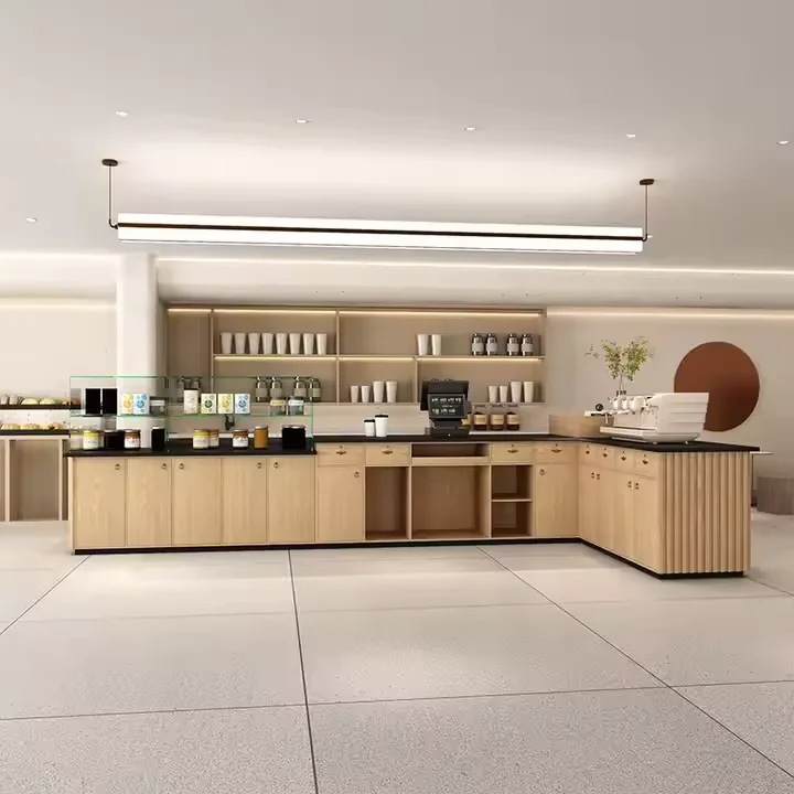 Cafe Counter For Sale | Coffee Shop Bar Counters Designs – custom retail display image 23