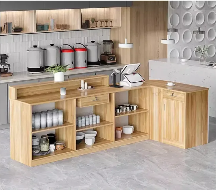 Cafe Counter For Sale | Coffee Shop Bar Counters Designs – custom retail display image 27