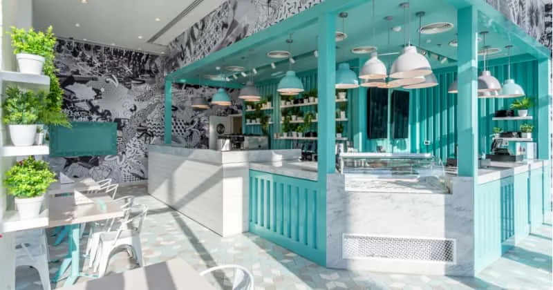 Ice Cream Shop Displays, Furniture Decoration – custom retail display image 16