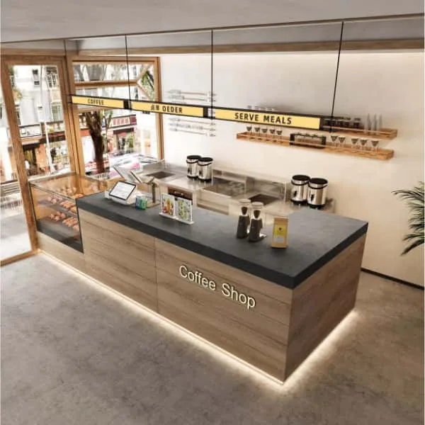 Coffee Shop Design, Display Fixtures Furniture – Cafe Bar Counters image 2