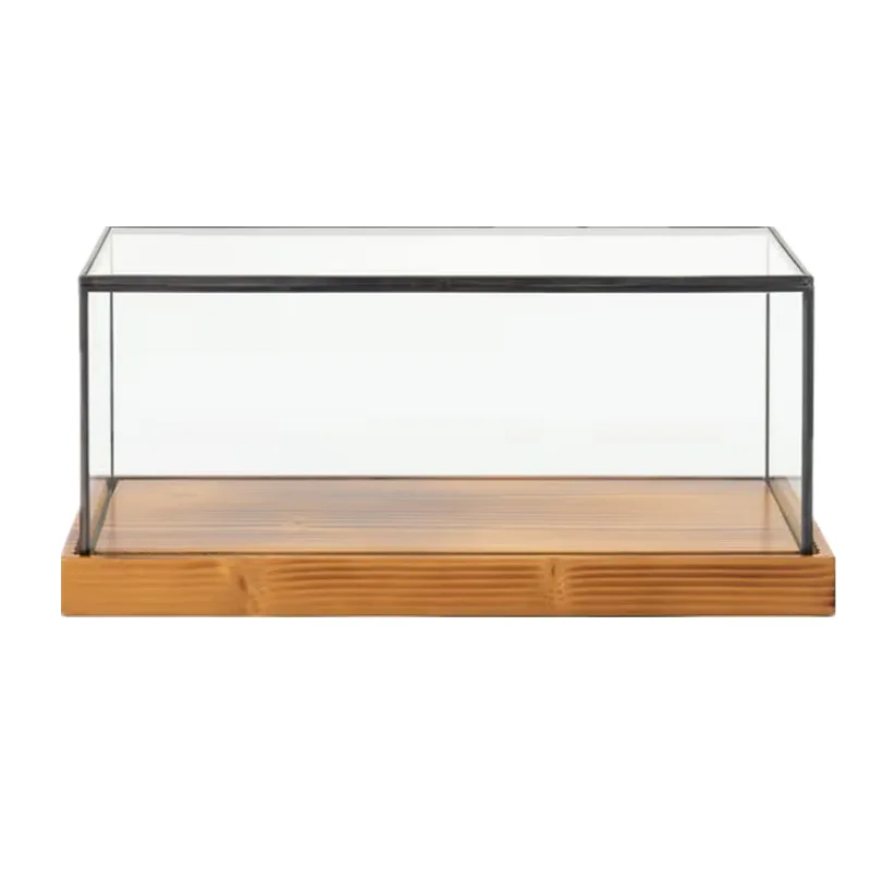 Countertop Cannabis Dispensary Display Cases, Risers Racks – Black Cannabis Countertop Display Riser Modern Display Stand for
