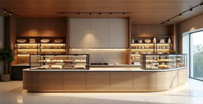 countertop1 Countertop Bakery Display Cases | Wood, Glass Acrylic – custom retail display image 59