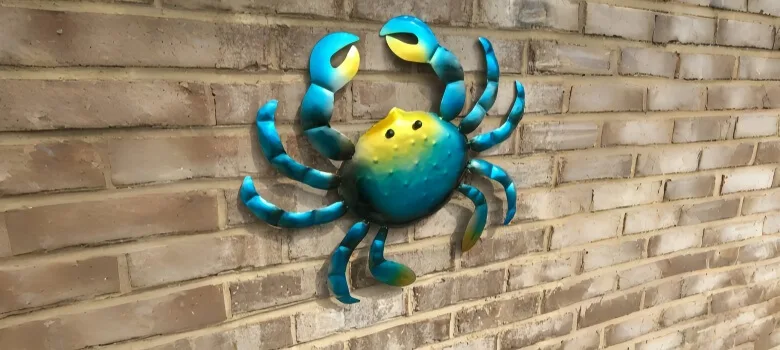Crab & Lobster Sculpture (3) Crab Lobster Sculptures For Sale – custom retail display image 12