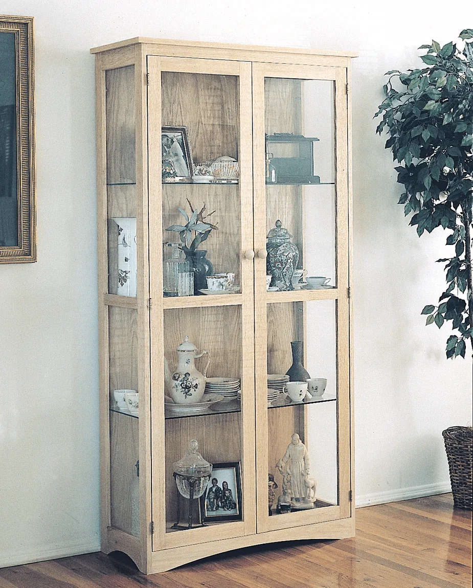 Curio Display Cases Cabinets | Wood and Glass – custom retail display image 6