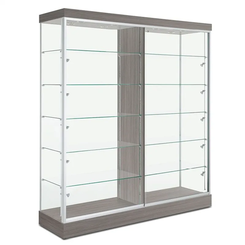 Curio Display Cases Cabinets | Wood and Glass – custom retail display image 1
