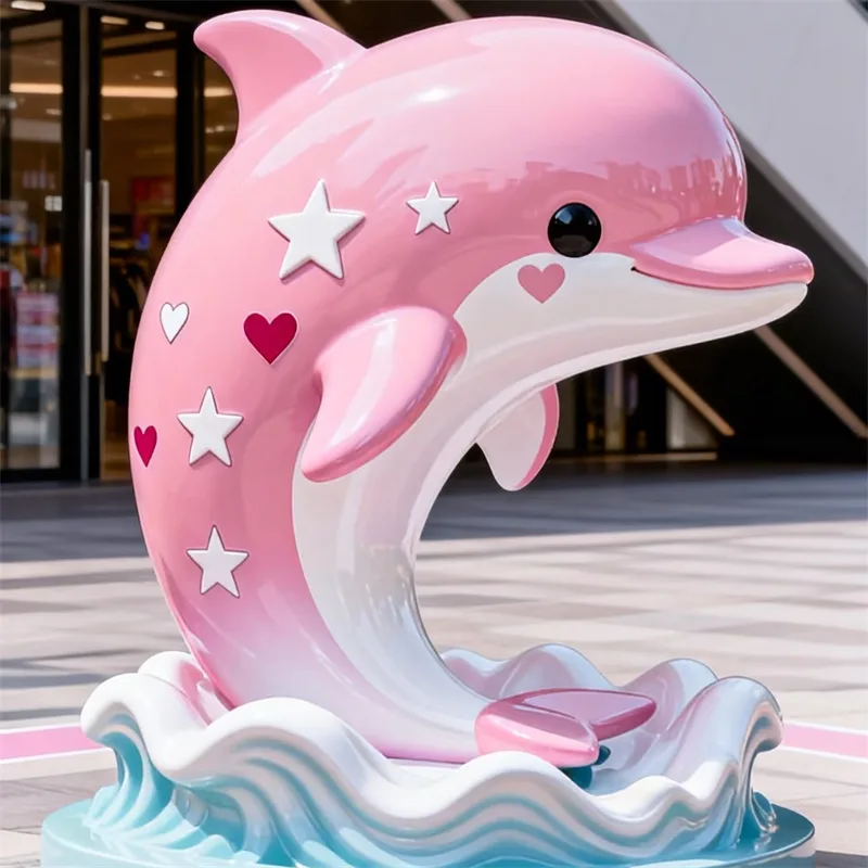 Large Dolphin Statues Sculptures For Sale | Outdoor – custom retail display image 11