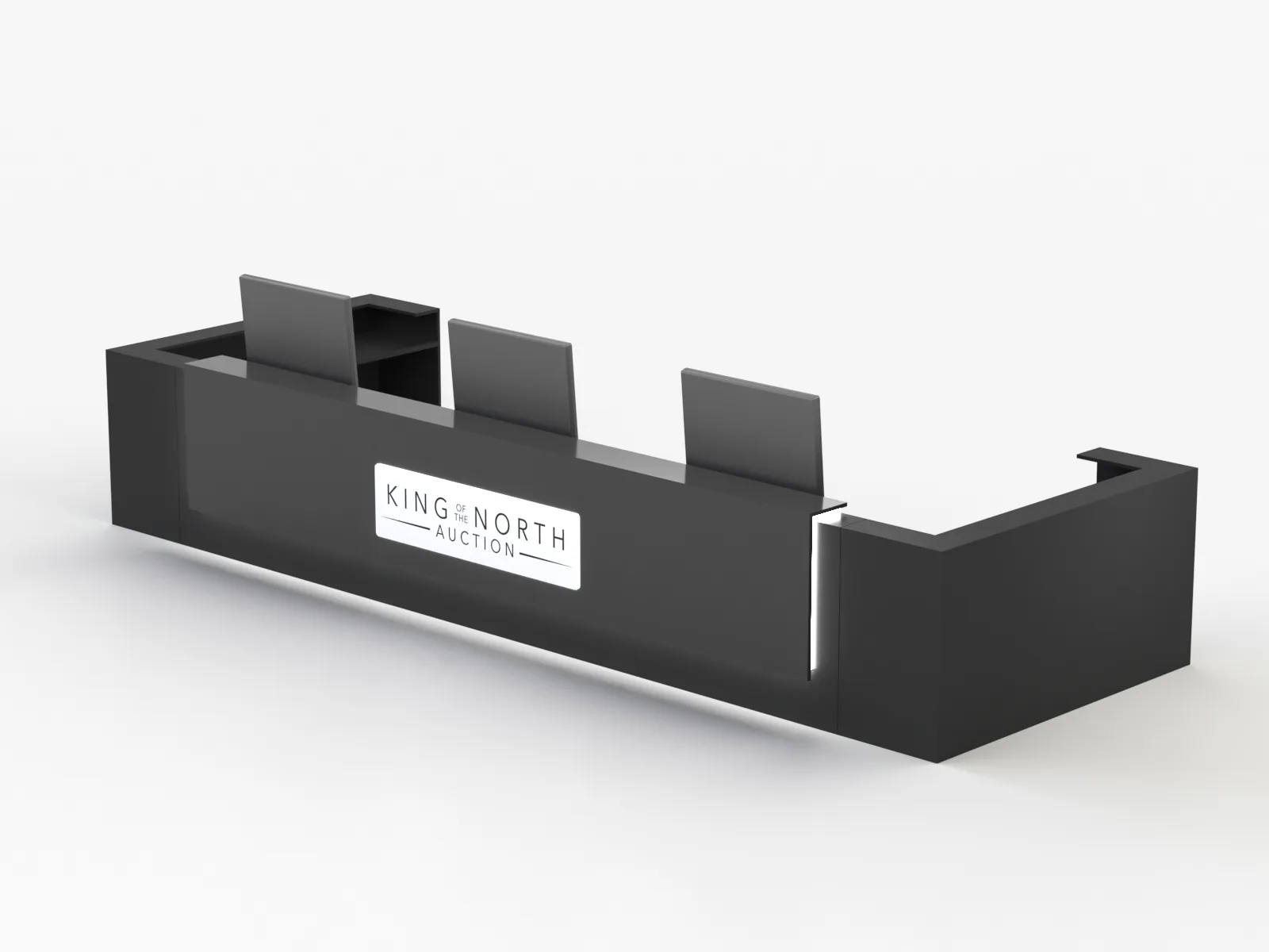 Wooden Display Counter | Glass Counter Cases For Shop – custom retail display image 45