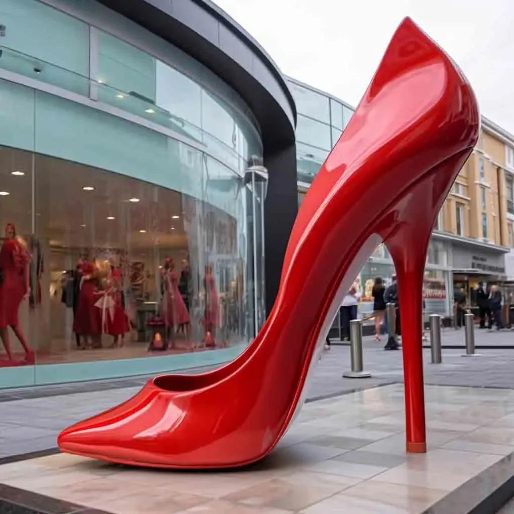 Giant Shoe Props | Fiberglass High Heel Shoe Statues Sculptures – From Dead Space to Golden Store: How to Double Your Shoe St