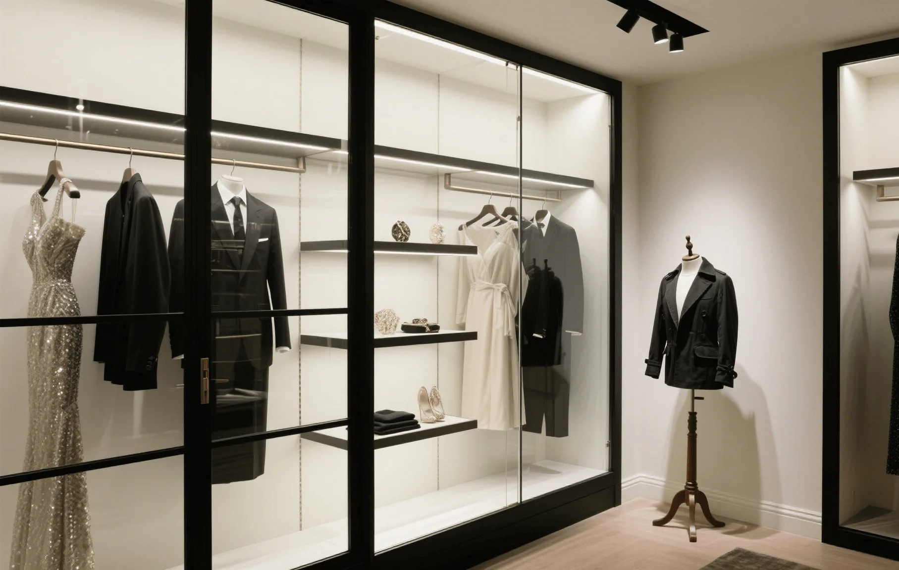 Retail Clothing Display Racks Stands For Garment Store – custom retail display image 51