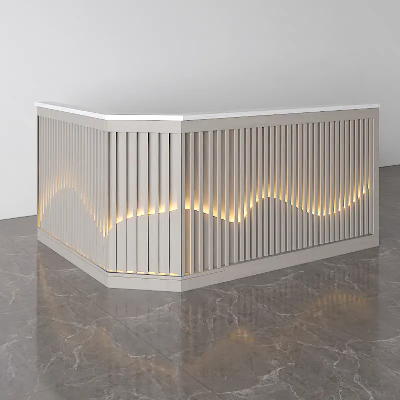 Elegant tobacco and alcohol reception desk & tobacco and alcohol retail display stand — view 2