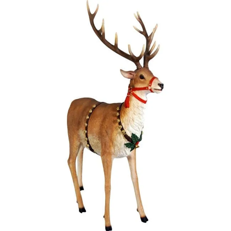 Life Size Deer Elk Sculptures For Sale | Fiberglass – custom retail display image 2