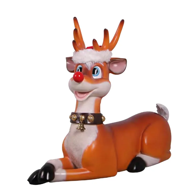 Deer & Elk fiberglass Sculptures2 (1) Life Size Deer Elk Sculptures For Sale | Fiberglass – custom retail display image 30