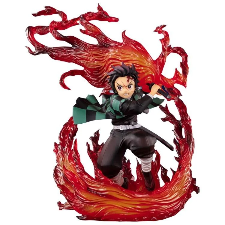 Life Size Demon Slayer Statues | Fiberglass Nezuko, Rengoku, Tanjiro Figures – custom retail display image 3